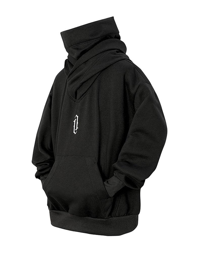 Techwear Unisex Turtleneck Hoodie Scarf Mask – Comfortable and Stylish Urban Wear