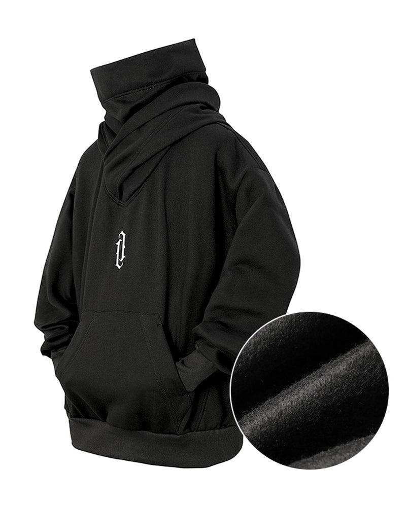 Techwear Unisex Turtleneck Hoodie Scarf Mask – Comfortable and Stylish Urban Wear