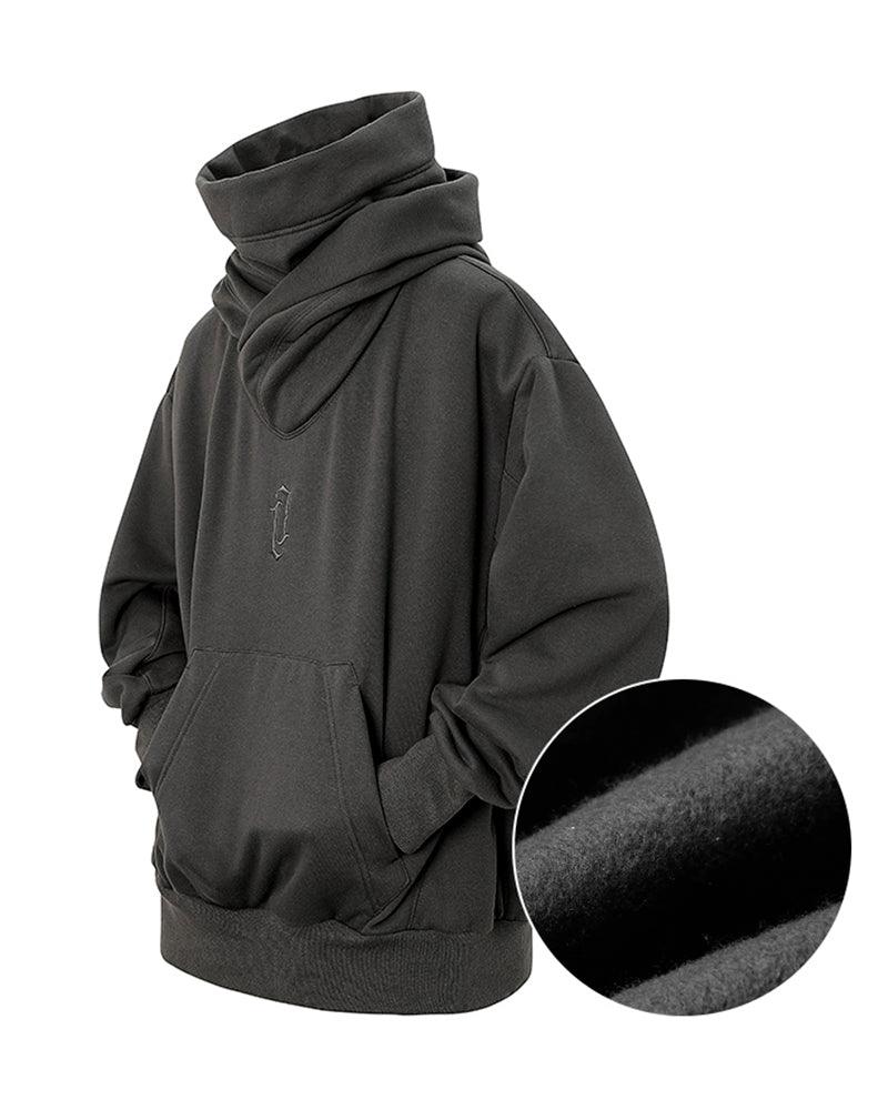 Techwear Unisex Turtleneck Hoodie Scarf Mask – Comfortable and Stylish Urban Wear